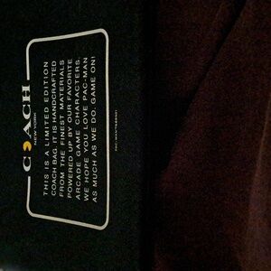 Coach mini wallet bag